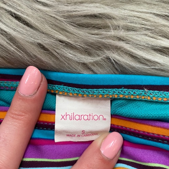 Striped Multi-color Bikini Set - Picture 6 of 6